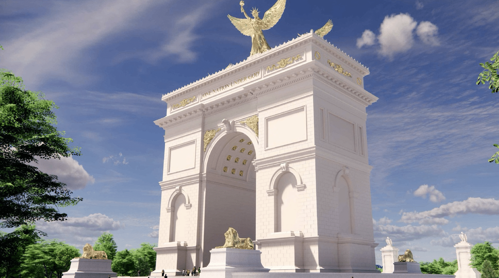 Baukunst - Der Arc de Trump: Wenn Architektur zum Herrschaftssymbol wird