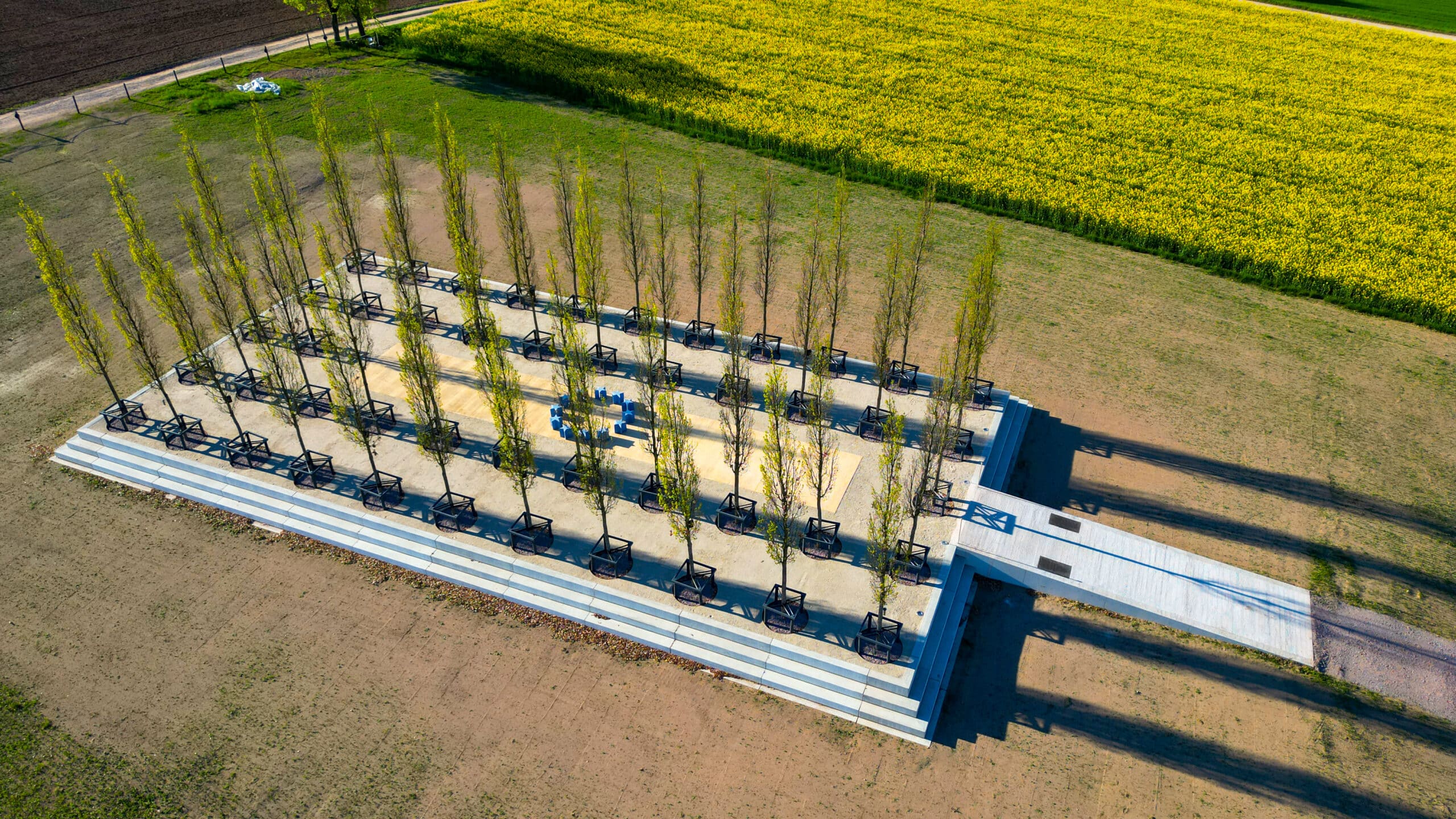 Baukunst - TEine Glyptothek aus Eichen: Etsdorf wagt das transnationale Denkmal