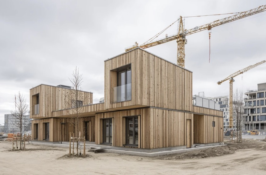 Baukunst - Graue Energie und befristete Verträge: Wiens Modulbau-Experiment